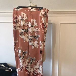 Zara floral pants